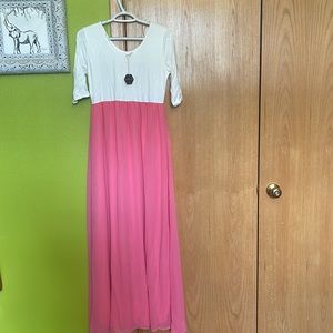 Pinkblush Maternity Maxi Dress